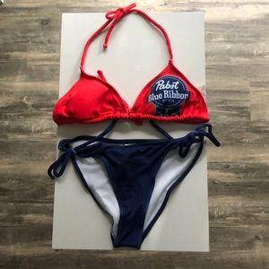 Pabst Blue Ribbon Bikini
